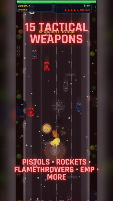 Police Car Chase Racing screenshot 2