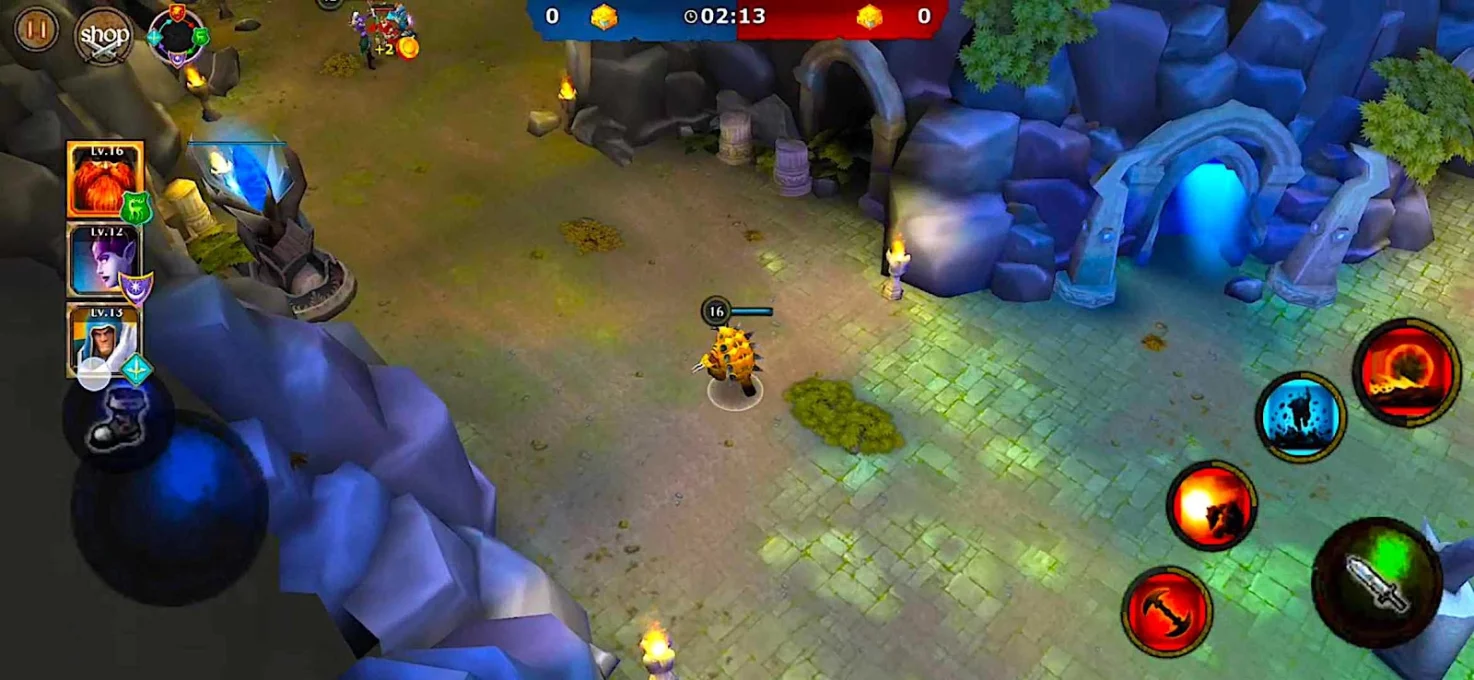 Legendary Heroes MOBA Offline screenshot 4
