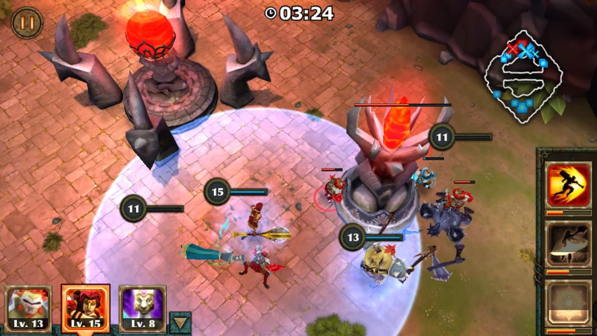 Legendary Heroes MOBA Offline screenshot 7