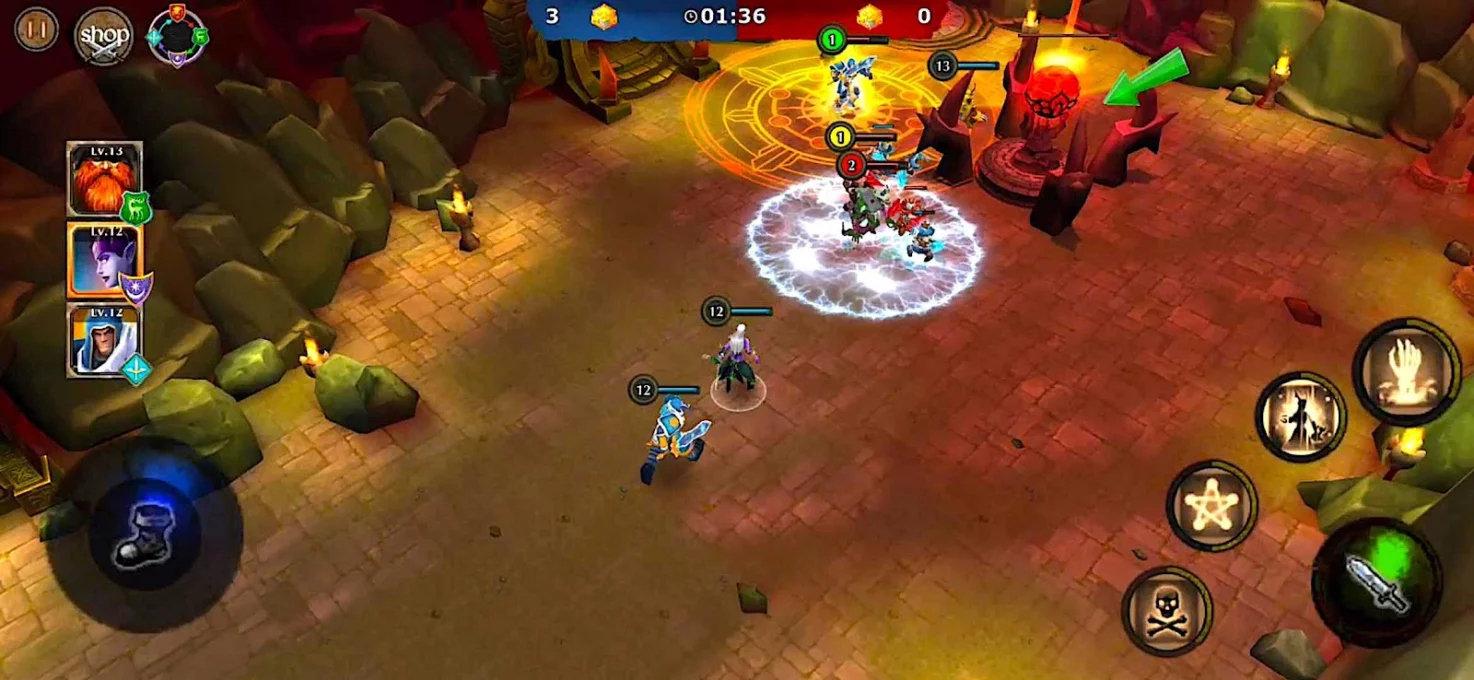 Legendary Heroes MOBA Offline screenshot 5