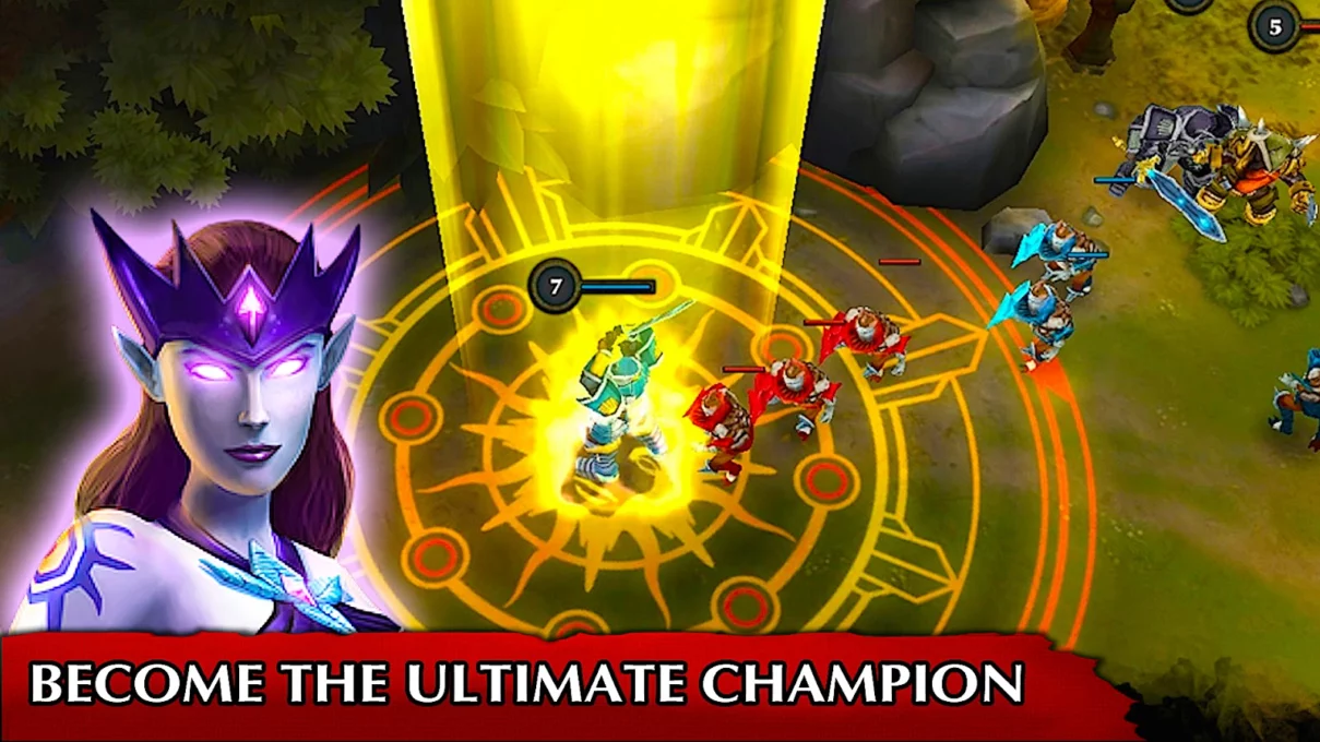 Legendary Heroes MOBA Offline screenshot 1
