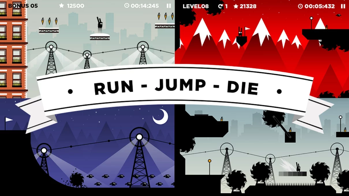Run Rabbit Run Platformer Game screenshot 1