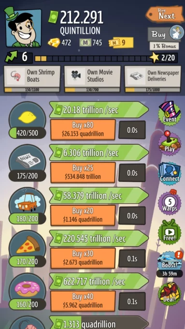 AdVenture Capitalist screenshot 7