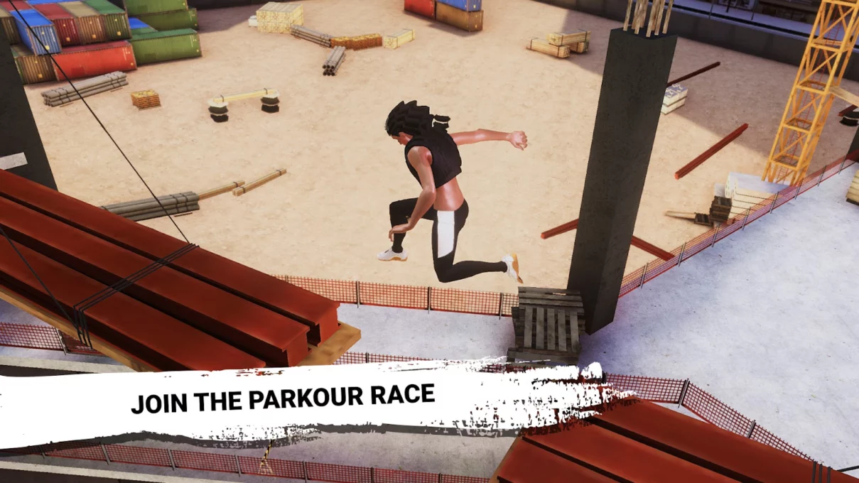 Parkour Simulator 3D: Run Game screenshot 1