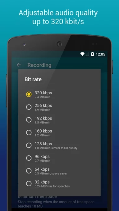 Hi-Q MP3 Voice Recorder (Pro) screenshot 6