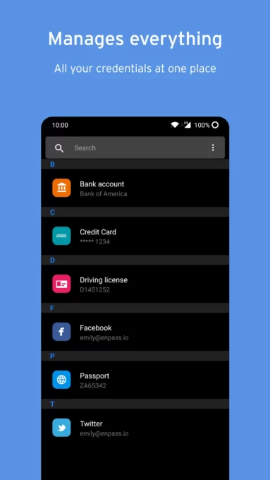 Enpass Password Manager screenshot 2