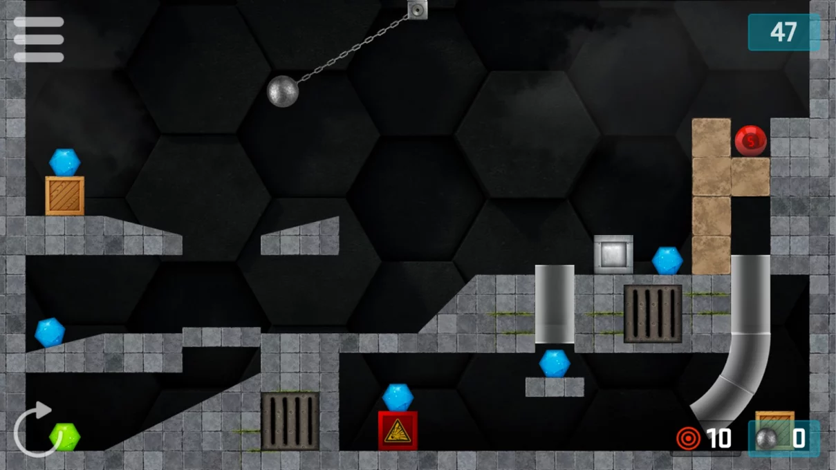 HEXASMASH - Physics Puzzle screenshot 4
