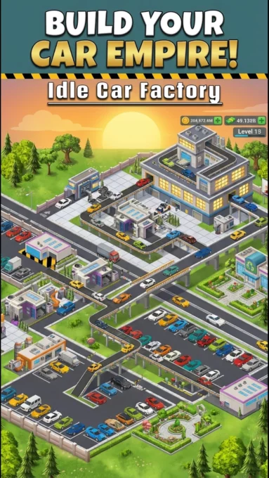 Idle Car Factory: Car Builder screenshot 3