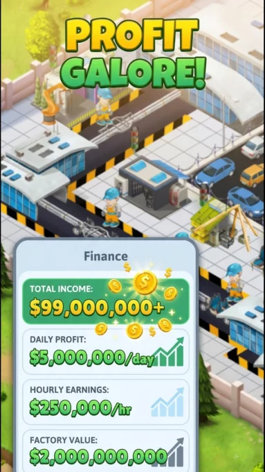 Idle Car Factory: Car Builder screenshot 1