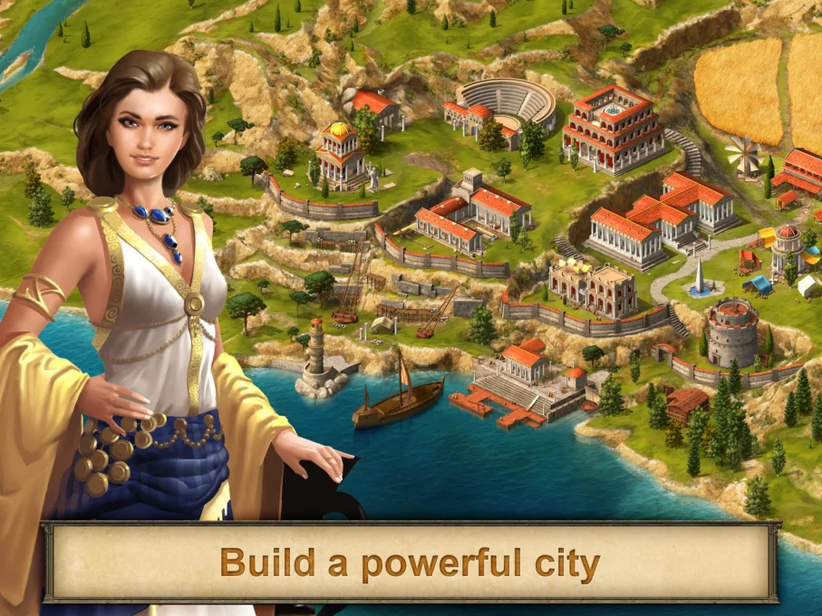 Grepolis - Divine Strategy MMO screenshot 1