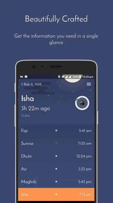 iPray: Prayer Times & Qibla screenshot 1