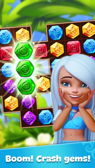 Gemmy Lands: Match 3 Games screenshot 3