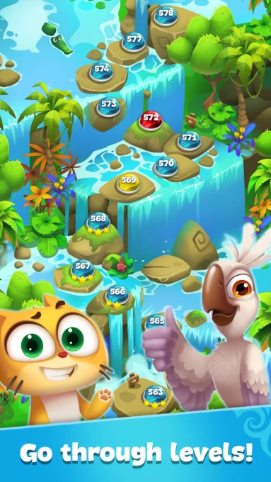 Gemmy Lands: Match 3 Games screenshot 4