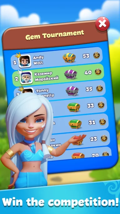 Gemmy Lands: Match 3 Games screenshot 6
