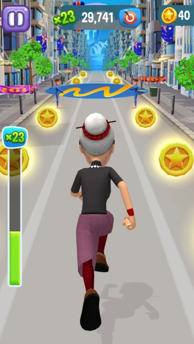 Angry Gran Run - Running Game screenshot 8