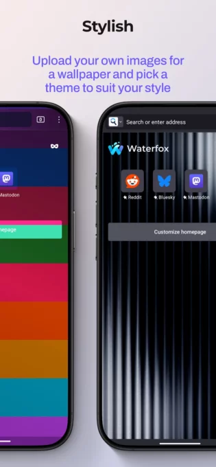 Waterfox: Private Web Browser screenshot 2