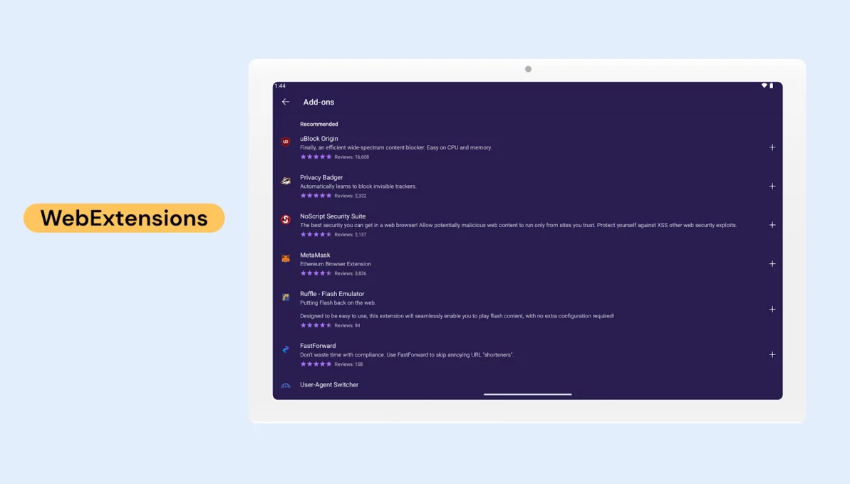 Waterfox: Private Web Browser screenshot 6