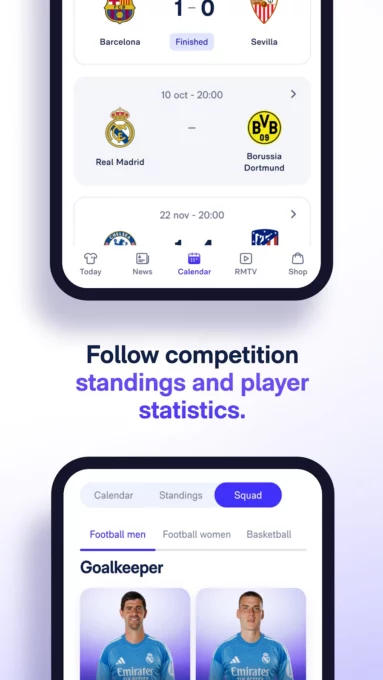 Real Madrid screenshot 5
