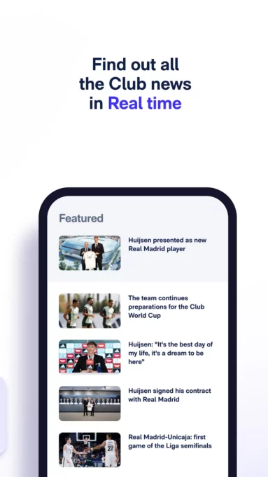 Real Madrid screenshot 3
