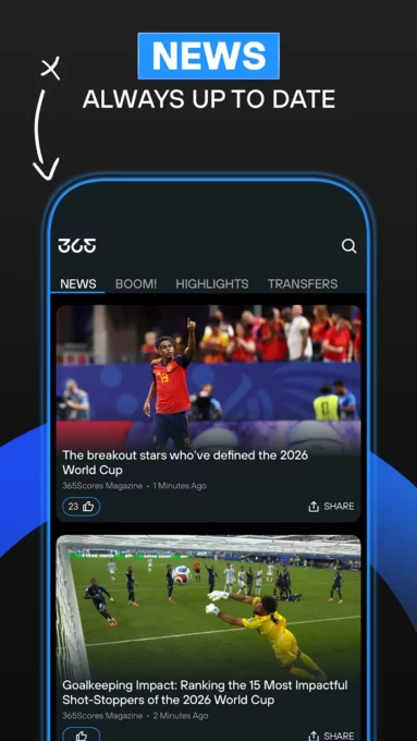 365Scores: Live Sports Scores screenshot 8