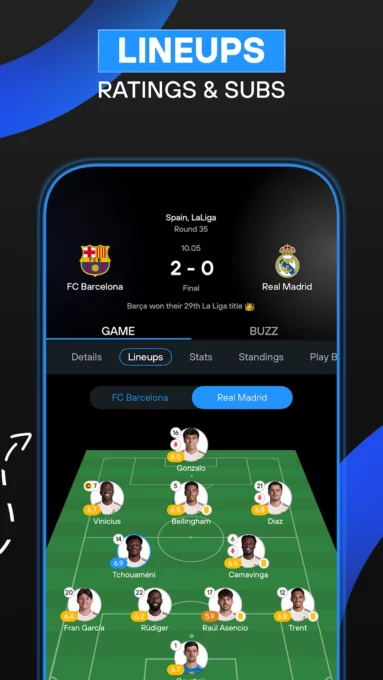 365Scores: Live Sports Scores screenshot 4