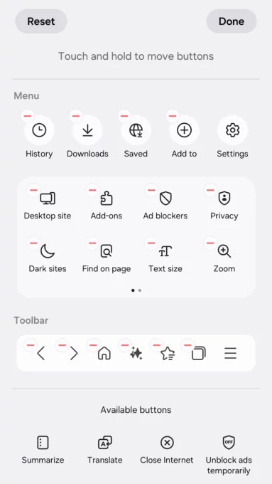 Samsung Browser screenshot 5