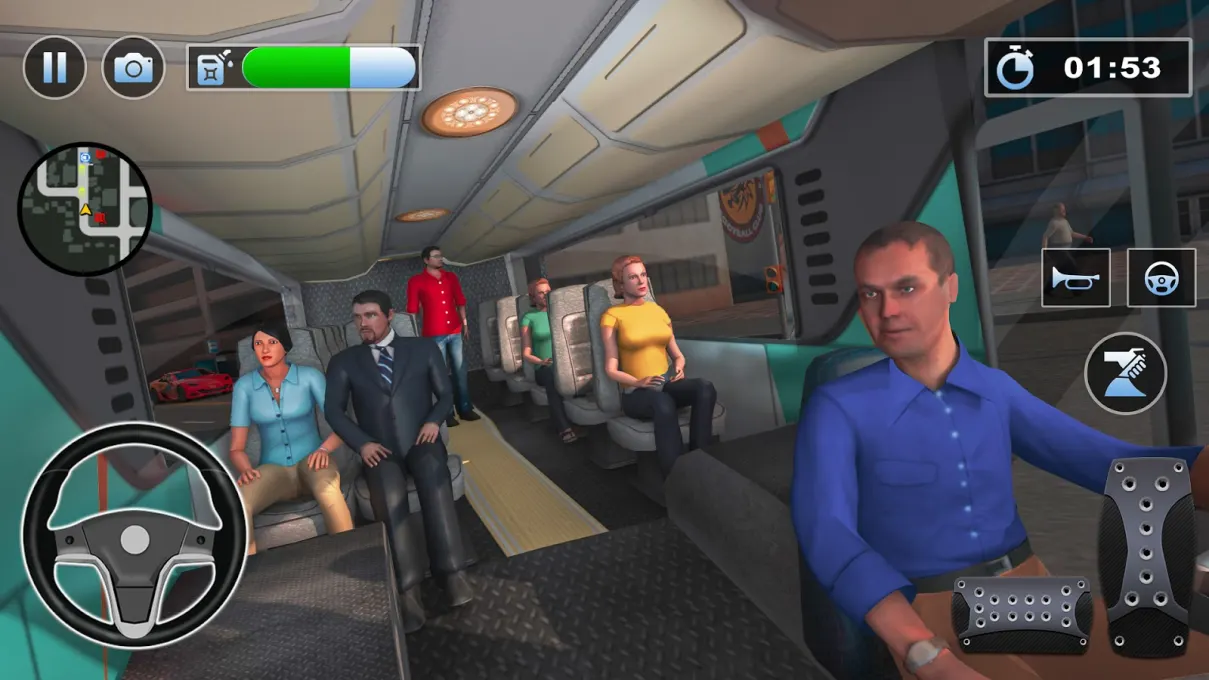 Bus Simulator : 3D Bus Games screenshot 6