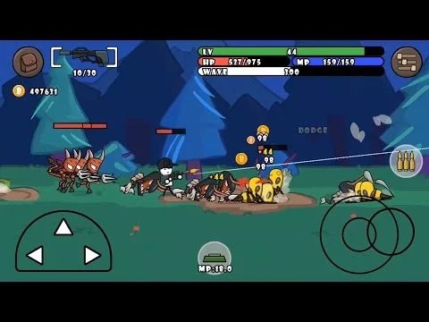One Gun Stickman offline games trailer