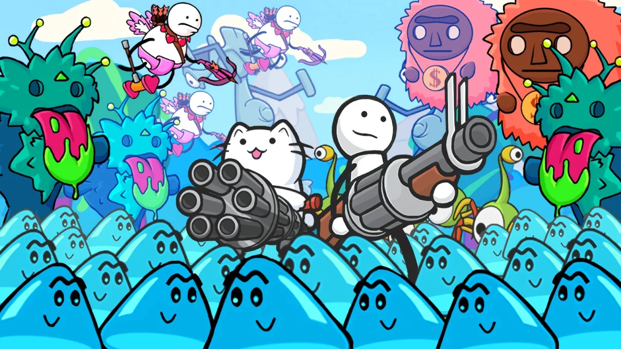 One Gun Stickman offline games screenshot 7