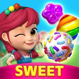 Sweet Road : Lollipop Match 3 icon