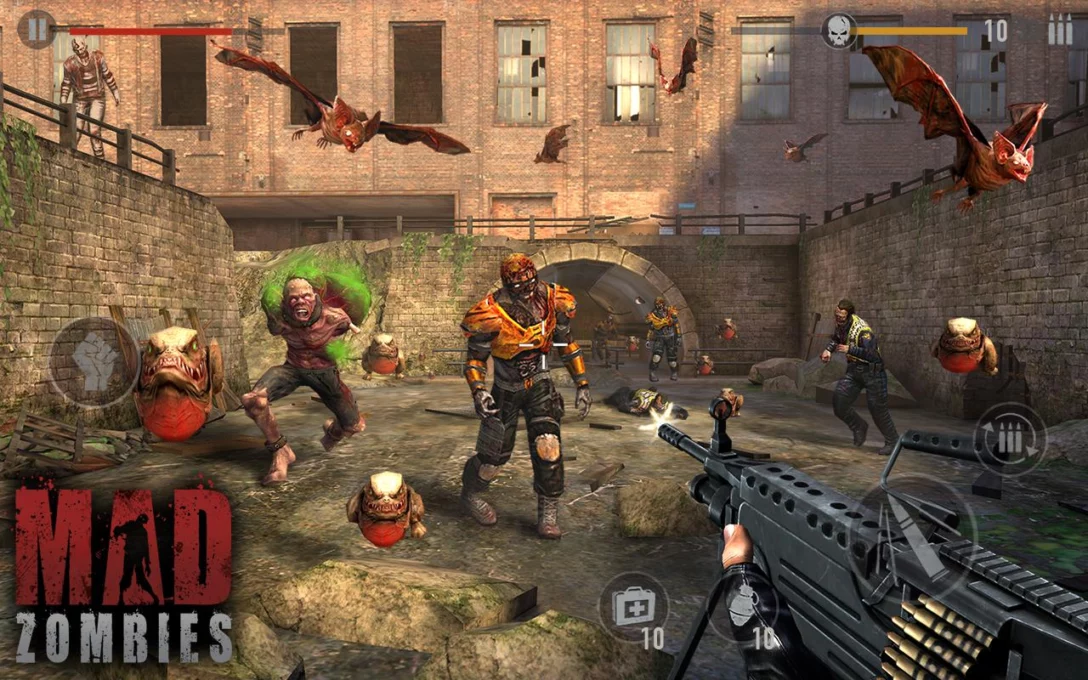 Mad Zombies: Offline Games screenshot 4