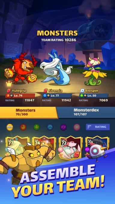 Mana Monsters: Epic Puzzle RPG screenshot 2