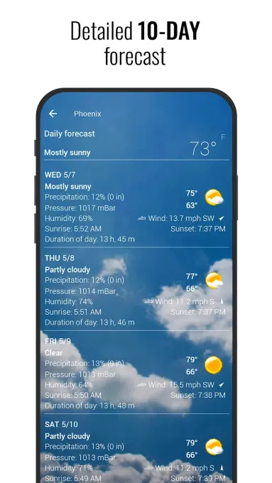 3D Flip Clock & Weather screenshot 6