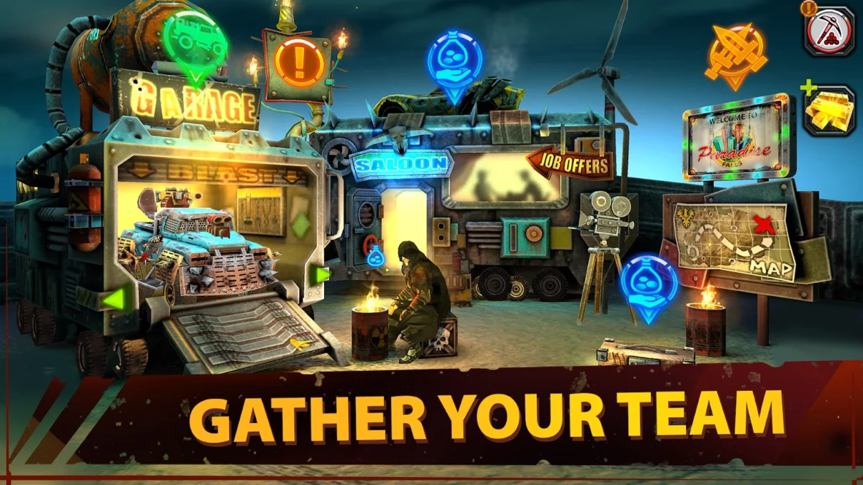Dead Paradise Car Race Shooter screenshot 6