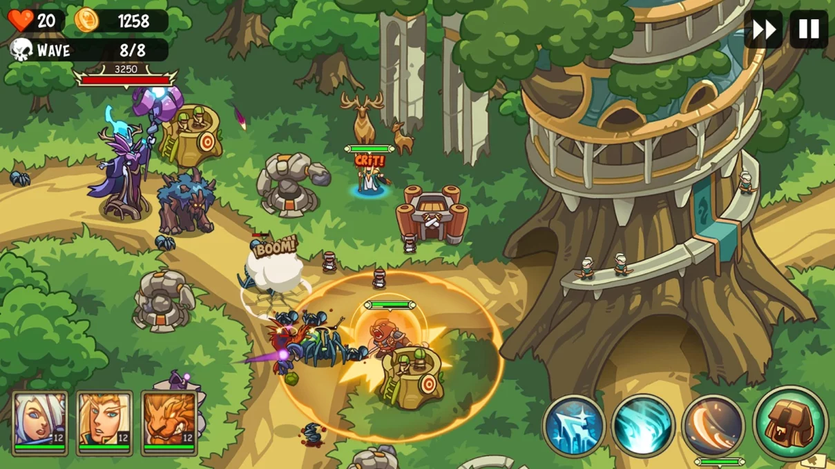 Empire Warriors: Tower Defense screenshot 1