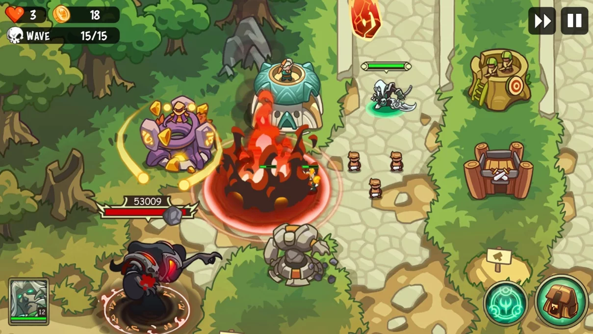 Empire Warriors: Tower Defense screenshot 2