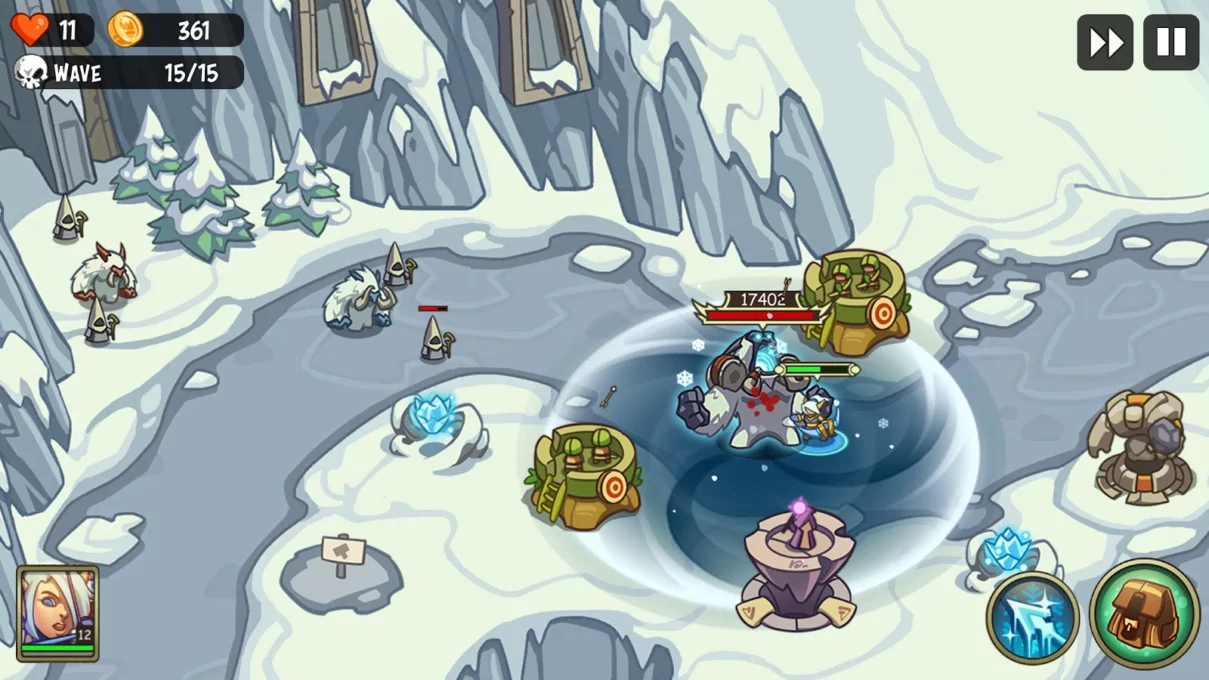 Empire Warriors: Tower Defense screenshot 3