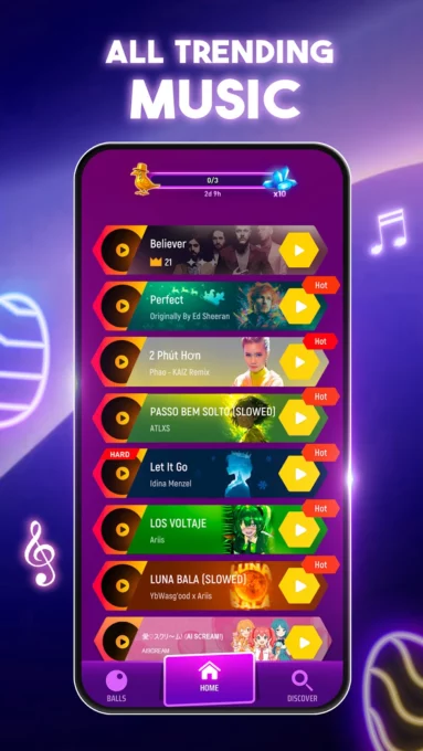 Tiles Hop Music & Ball Game screenshot 4