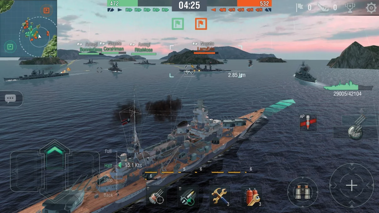 World of Warships Blitz War screenshot 6