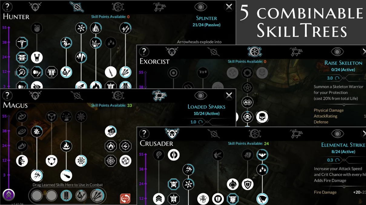 Heretic Gods: Hack & Slash RPG screenshot 7