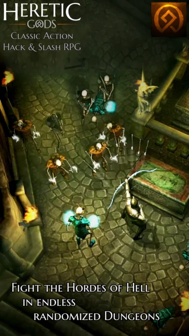Heretic Gods: Hack & Slash RPG screenshot 2