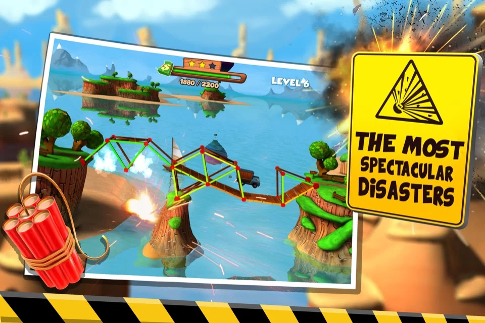Bridge Builder Simulator screenshot 2