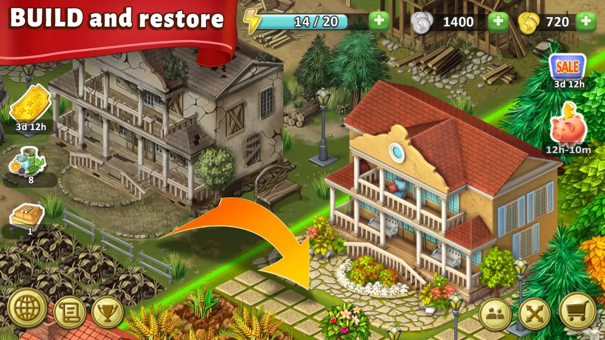 Janes Farm: Family farm game screenshot 3