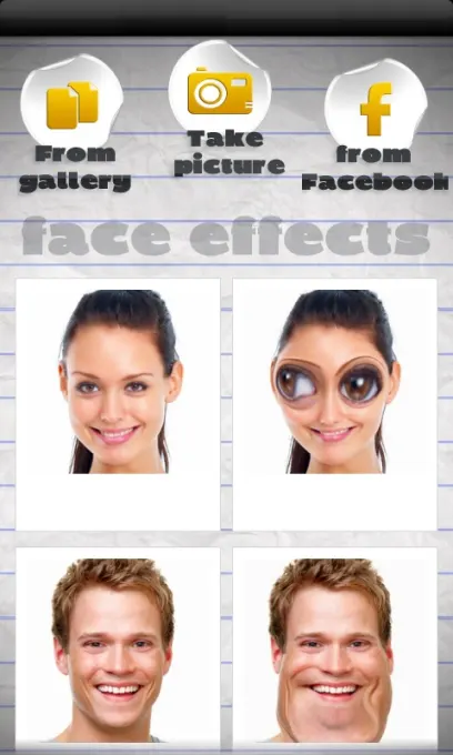 Funny Face Effects screenshot 1