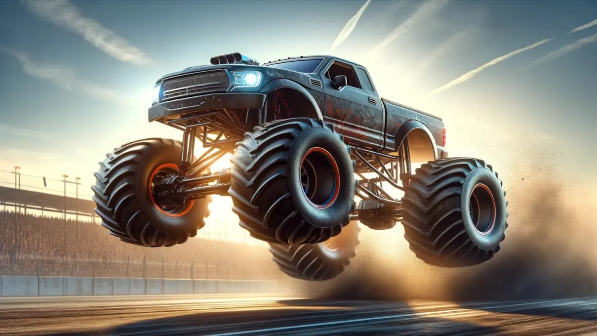 Monster Truck Stunt Game 3D screenshot 1