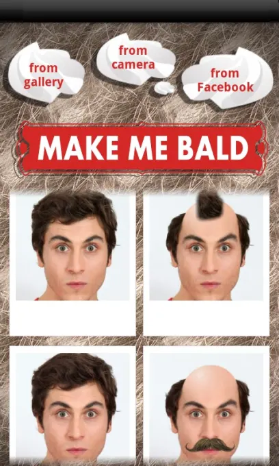 Make Me Bald Prank screenshot 1