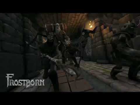 Frostborn: Survival RPG trailer