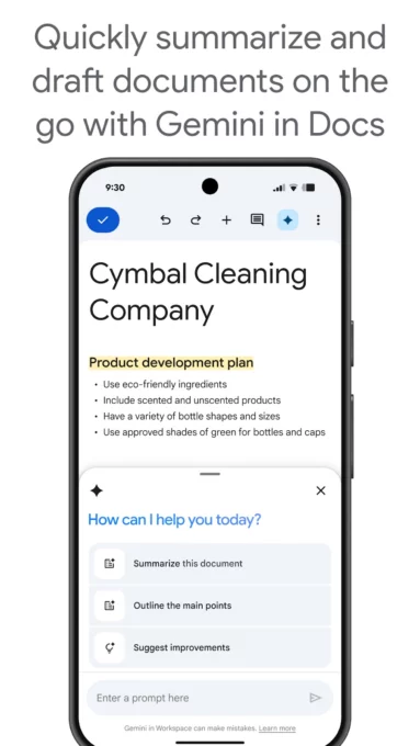 Google Docs screenshot 5
