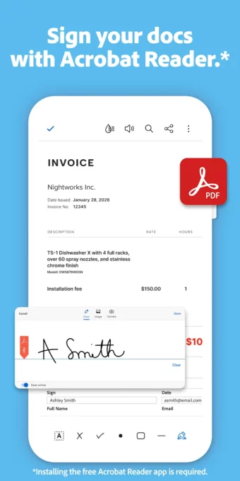 Adobe Scan AI PDF Scanner, OCR screenshot 8