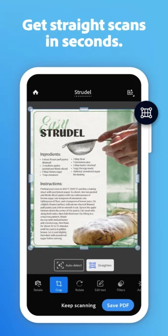 Adobe Scan AI PDF Scanner, OCR screenshot 2